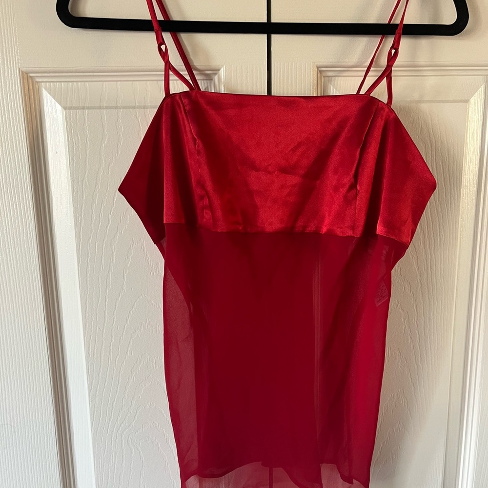 Valerie Steven's Sheer Cami
